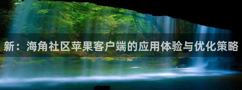 海角社区7595：新：海角社区苹果客户端的应用体验与优化策略
